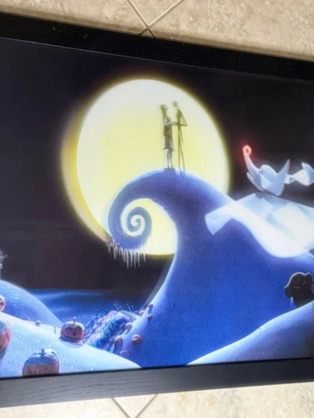 Disney Tim Burton’s The Nightmare Before Christmas 3D Framed Wall Decor